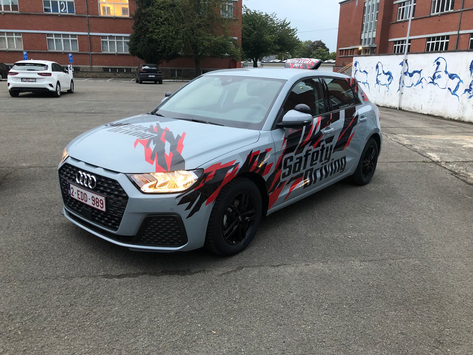 Leçons de conduite Safety Driving avec la flotte Audi A1 à Liège